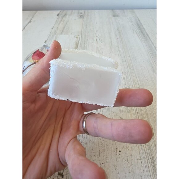 Glass Cardinal sparkle ornament‎ bird Xmas tree oval - Picture 8 of 8